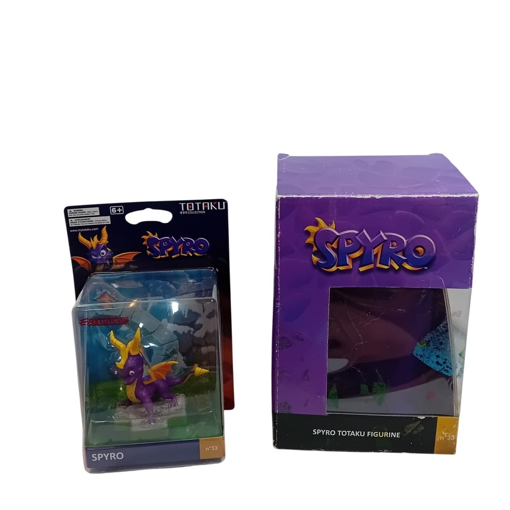 2018 BNIB NEW EB Games Totaku Spyro Figurine Action Figure First Edition No 33